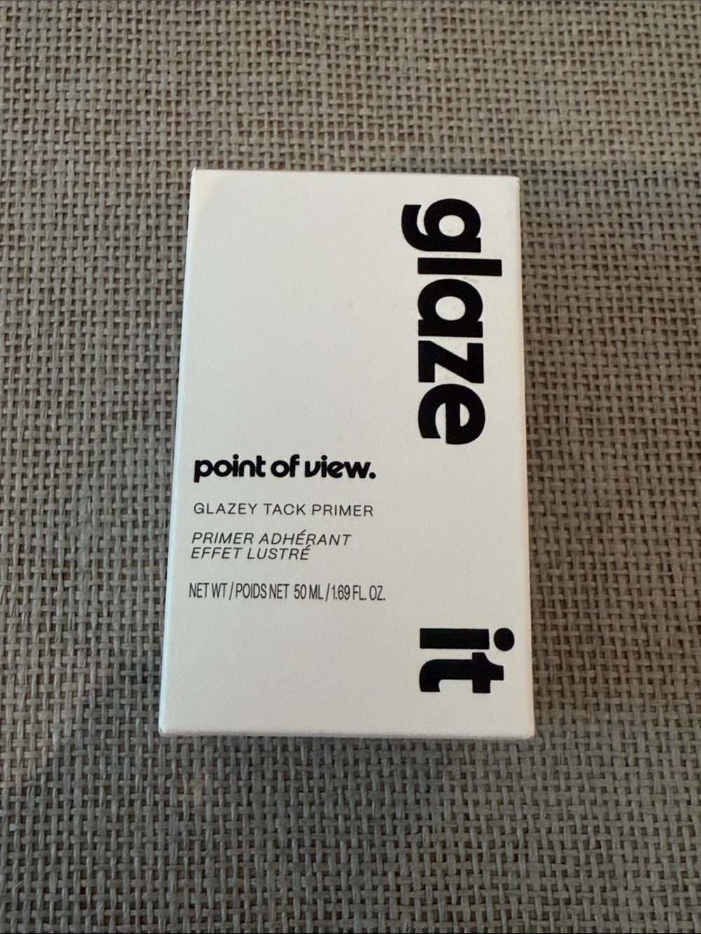 Point of View POV GLAZE IT glassy tack primer 50ml adhering makeup prep Y2K